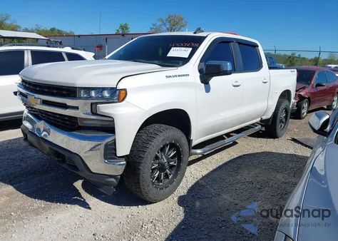 2020 Chevrolet Silverado 1500 4Wd Short Bed Lt z USA, uszkodzony, nr VIN 1GCUYDED5LZ363665